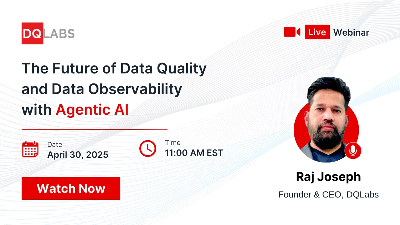 The Future of Data Quality and Observability with Agentic AI